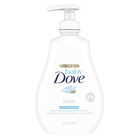 Baby Dove Baby Dove Skin Care Rich Moisture Lotion 13 oz. Bottle, PK4 63808